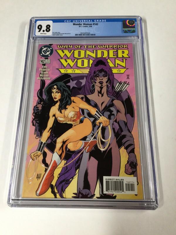 Wonder Woman 142 Cgc 9.8 White Pages Dc Adam Hughes Ah! Cover Art