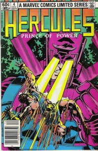Hercules #1-4 (1982)  complete set  #1 VF, #2 VF, #3 VF-, #4 VF+