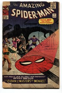 AMAZING SPIDER-MAN #22 comic book-FIRST PRINCESS PYTHON-DITKO G 