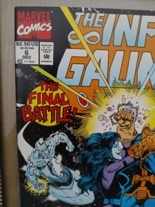 Infinity Gauntlet 6 Marvel Comics 1991 Jim Starlin George Perez Thanos. P04