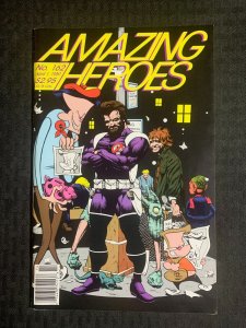 1989 AMAZING HEROES Comic Magazine #162 FN+ 6.5 Roachmill / Conan