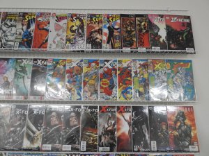 Huge Lot 150+ Comics W/ X-Men, X-Force, Superman, +More! Avg VF+ Condition!
