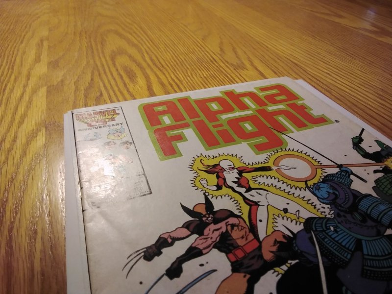 Alpha Flight #34 (1986) CPV 1st Lady Deathstrike