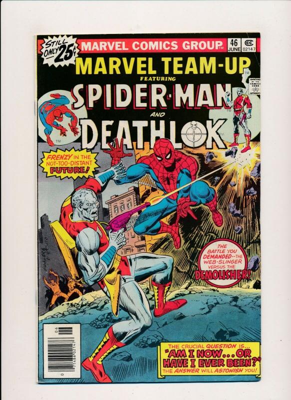 Marvel Team-Up SPIDER-MAN & DEATHLOK Vol 1 #46 1976 F (PF398) 