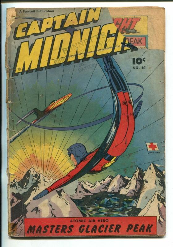 CAPTAIN MIDNIGHT #361-1948-FAWCETTAVIATION-CRIME-SUPER HERO-fr