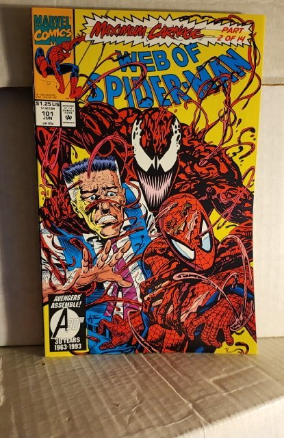 Web of Spider-Man #101 Direct Edition (1993)