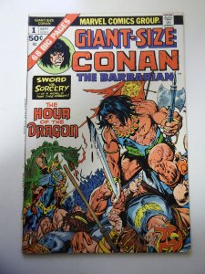 Giant-Size Conan #1 (1974) VG Condition 1/2 Cumulative Spine Split