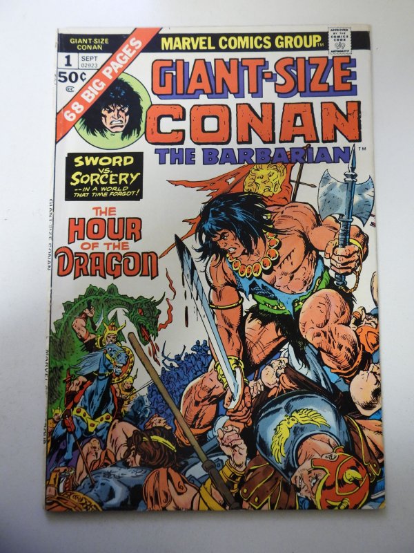 Giant-Size Conan #1 (1974) VG Condition 1/2 Cumulative Spine Split