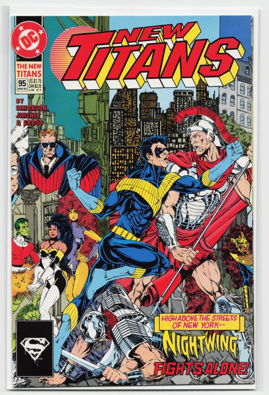 The New Titans #95 (1993) Teen Titans