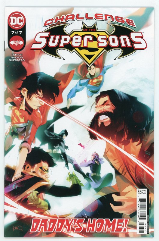 Challenge of the Super Sons #7 Robin Superboy NM