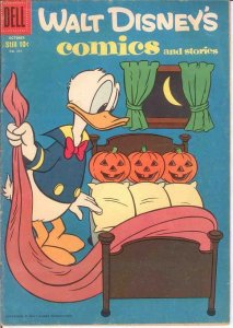 WALT DISNEYS COMICS & STORIES 217 VG  Oct. 1958 COMICS BOOK