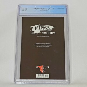 Harley Quinn 25th Anniversary Special 1 DC 2017 CGC 9.8 JETPACK Sketch Top Grade