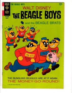 Lot Of 7 Walt Disney's Beagle Boys Gold Key Comic Books # 1 2 3 7 8 10 14 JL33