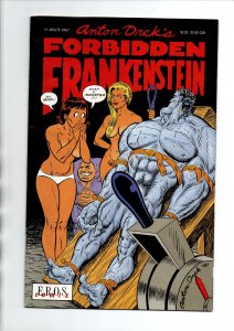 Forbidden Frankenstein #1 & 2 - Anton Drek - Eros Comix - 1991 - FN/VF