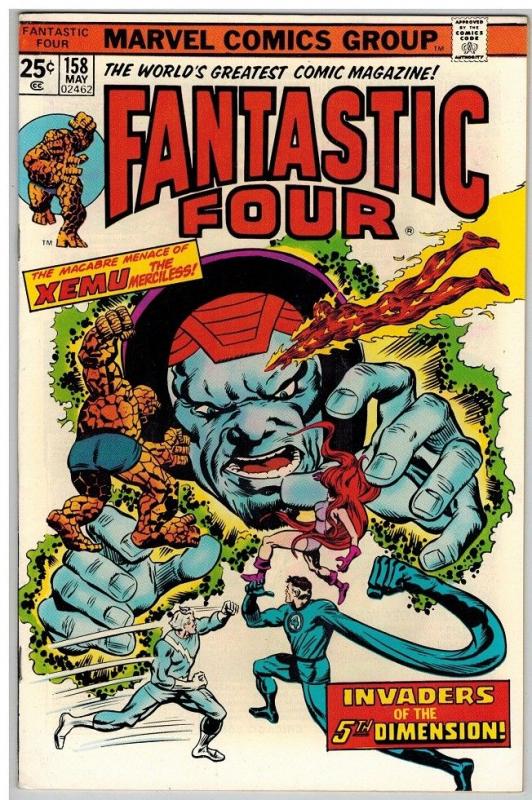 FANTASTIC FOUR 158 VF May 1975