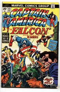 CAPTAIN AMERICA #173-- X-Men--comic book--Falcon--Marvel--1974