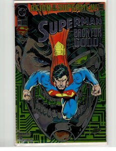 Superman #82 Chromium Cover (1993) Superman