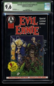 Evil Ernie Special Limited Edition #1 CGC NM+ 9.6 White Pages Signed by Pulido!