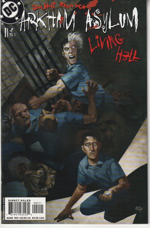 Arkham Asylum – Living in Hell # 1,2,3,4,5,6 Arkham inmate brings Hell !