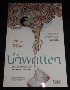 The Unwritten TPB - Tommy Taylor and the Bogus Identity (DC, 2010) - New!