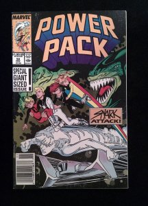 Power Pack #50  Marvel Comics 1989 VF+ Newsstand