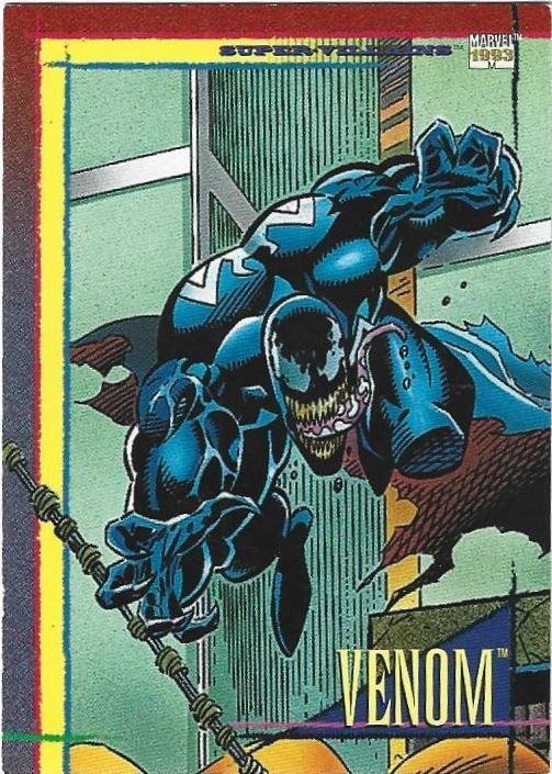 1993 Marvel Universe #55 Venom