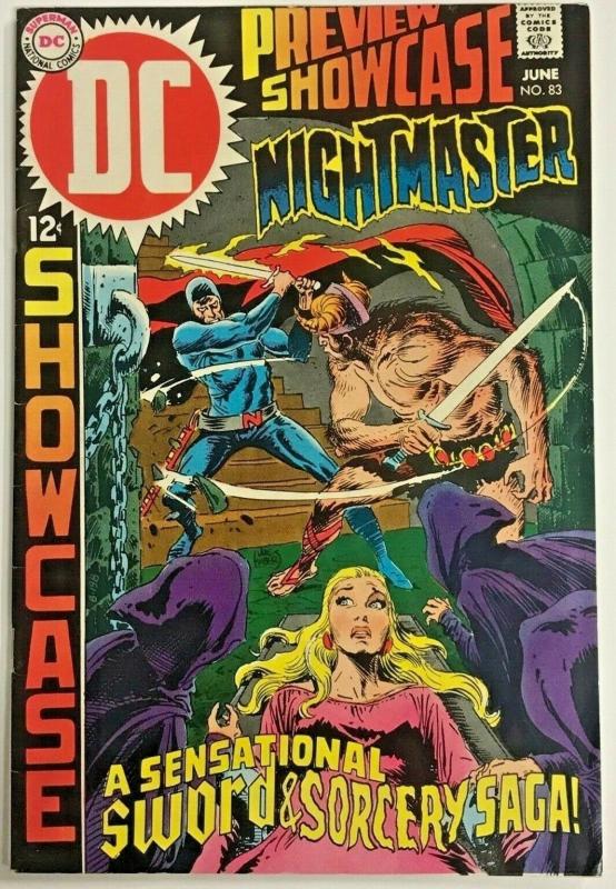 SHOWCASE#83 VF 1969 SIGNED BY BERNI WRIGHTSON DC SILVER AGE COMICS