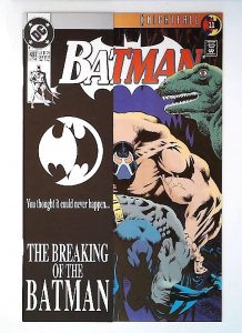 Batman #497, NM Black Cvr, DC, 1993