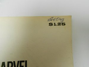 1973 MARVEL COLLECTOR'S HANDBOOK #1 VF- Kirby Fantastic Four Checklist RARE