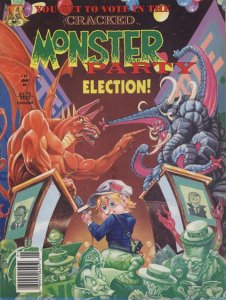 Cracked Monster Party #11 FN ; Globe | Election cover