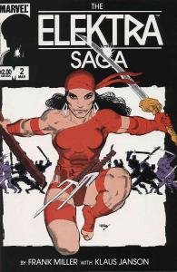 Elektra Saga, The #2 VF ; Marvel | Frank Miller