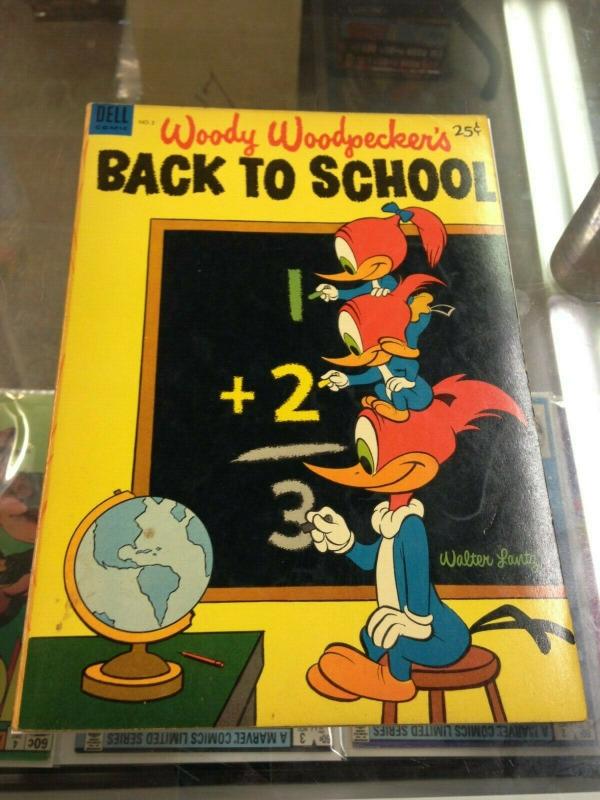 DELL Giant Woody Woodpecker's Back to School 2 VG