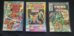 MARVEL TWO-IN-ONE 3PC (VF/NM) THE POWER TRAP, THE THING W/ IRON FIST 1982-83