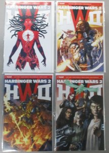 Harbinger Wars 2 #1 2 3 Run Prelude Bloodshot Valiant NM