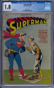 SUPERMAN #60 CGC 1.8 TOYMAN AL PLASTINO