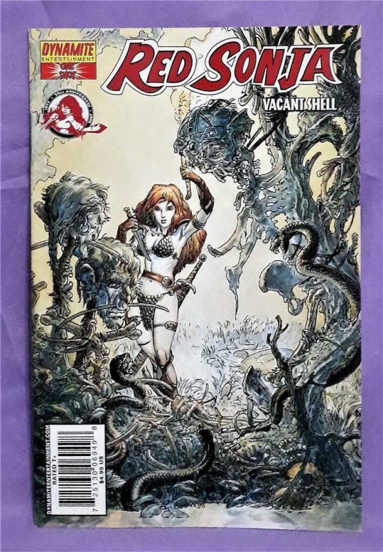 Rick Remender RED SONJA Vacant Shell #1 One Shot 2 Covers (Dynamite, 2007)! 