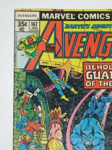 Avengers #167 Guardians of the Galaxy Appearance 1978 Marvel Comics VF