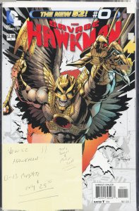 The Savage Hawkman #0 (2012) Batman
