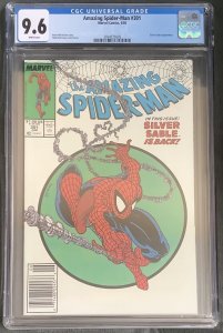 Amazing Spider-Man #301 Newsstand Edition (1988, Marvel) CGC Graded 9.6