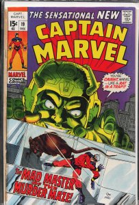 Captain Marvel #19 (1969) Captain Marvel