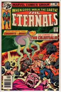 The Eternals #2 (1976) 8.0 VF