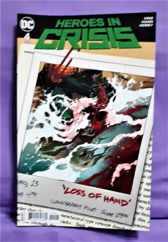 Tom King HEROES IN CRISIS #1 - 9 Clay Mann Plus Flash Annual #2 (DC, 2019)!