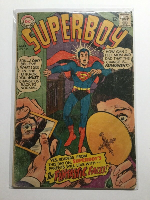 Superboy 145 Good Gd 2.0 Dc Comics