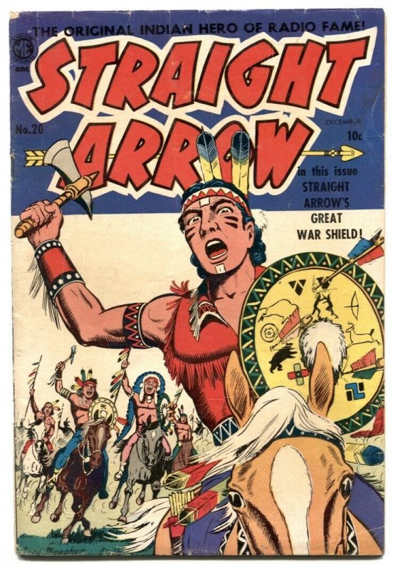 Straight Arrow #20 1951- Western comic book FR