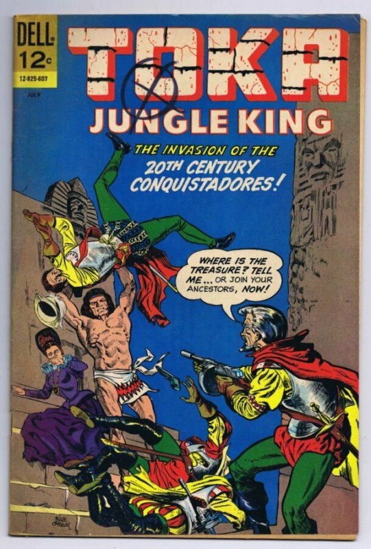 Toka Jungle King #8 ORIGINAL Vintage 1966 Dell Comics  