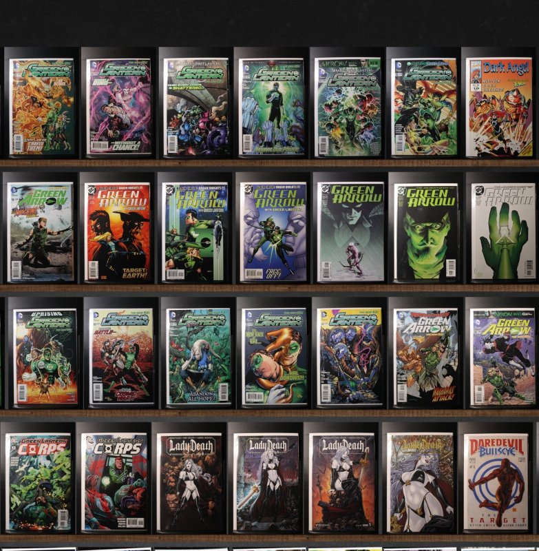 Huge Lot 150+ Comics with Robin, Green Lantern, Green Arrow & More!