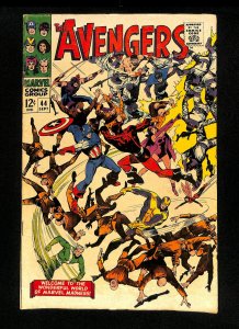Avengers #44 Origin Black Widow! 2nd Red Guardian!