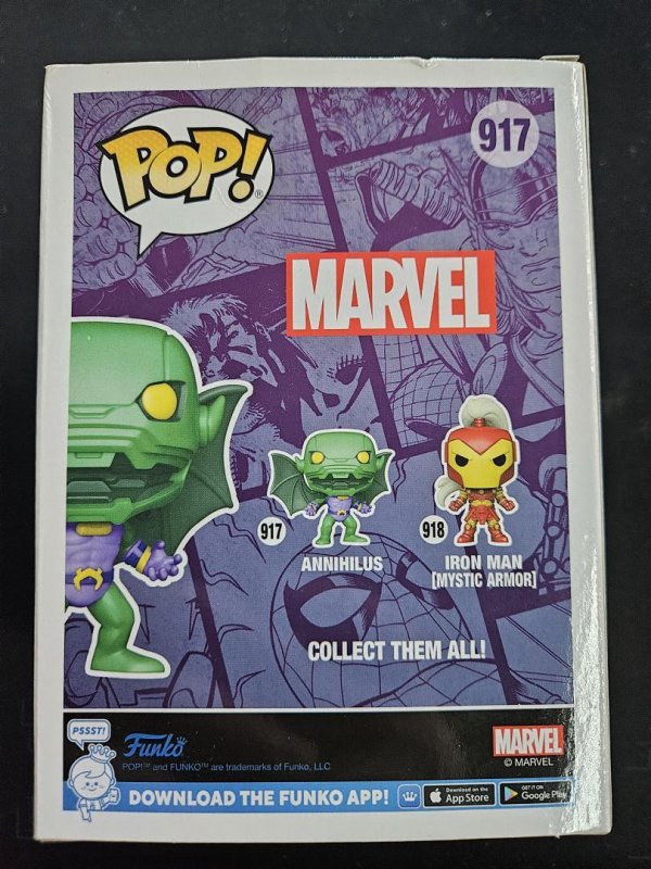Funko Pop! Annihilus #917 Walgreens Exclusive, Marvel