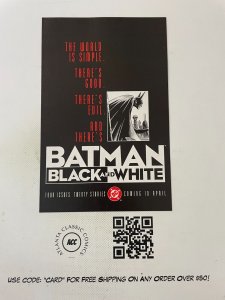 Batman Black & White Preview NM DC Comic Book Joker Robin Catwoman Gotham 20 LP7