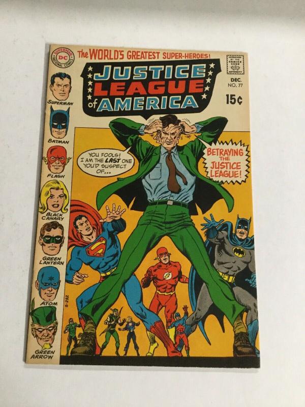 Justice League Of America 77 Fn+ Fine+ 6.5 DC Comics